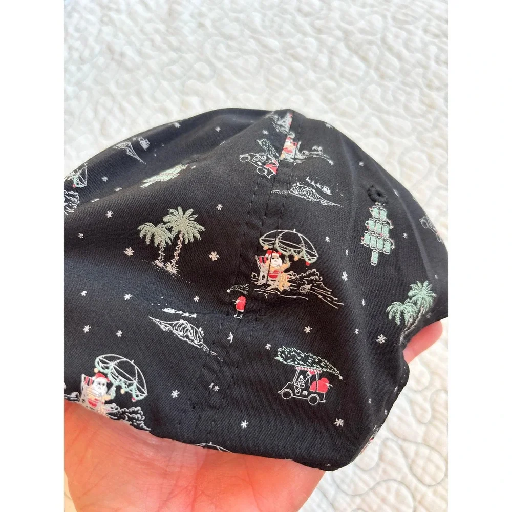 Travis Mathew Always On Holiday Tropical Christmas Flexfit 110 Snapback Hat